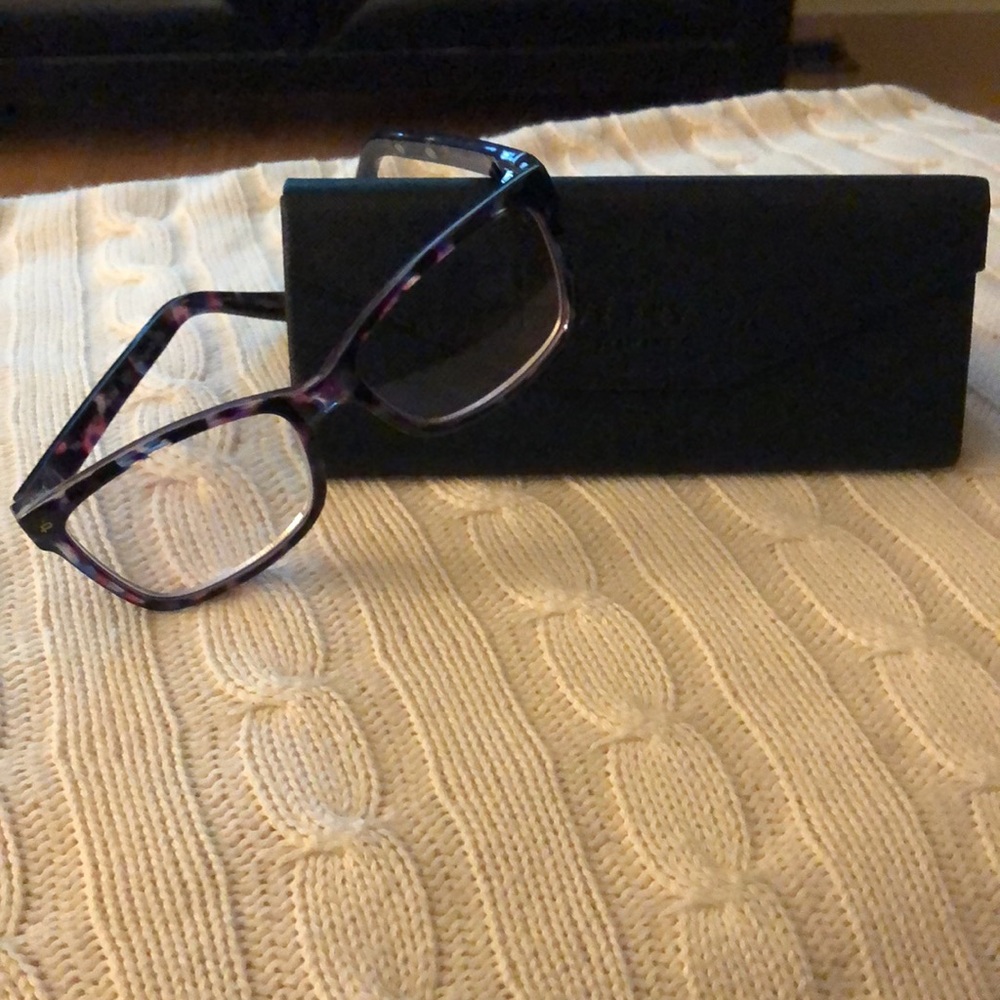 Eyewear, 3.5 blue light readers w/case